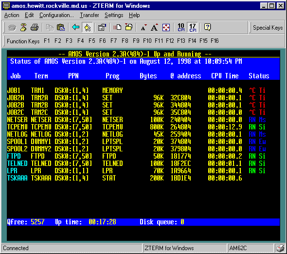 ZTERM for Windows Screenshot