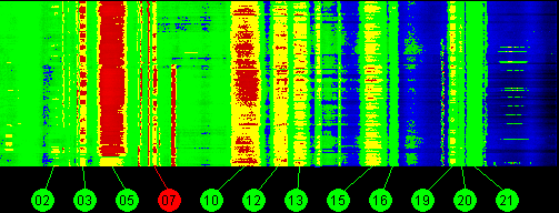 123w Galaxy 10R 11700 MHz to 12200 MHz Vertical