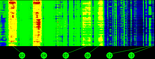 116.8w SatMex 5 11700 MHz to 12200 MHz Vertical